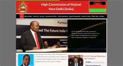 Desktop Screenshot of malawi-india.org